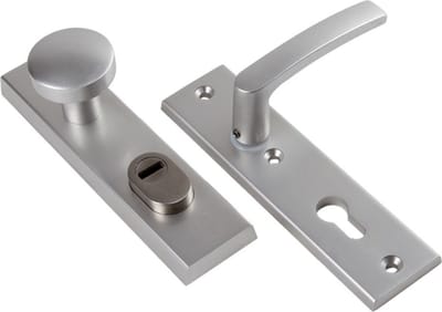 Duwer-kruk Veiligheidsdeurbeslag 169/50 193/15Kt 332 Pc55 Dd40 F1 3*