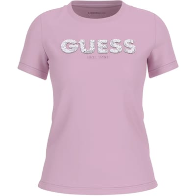 Dames T-shirt Guess Segquins