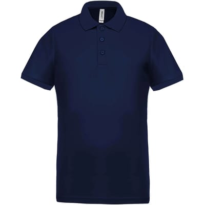Herensportpolo 'Proact' met korte mouwen Sporty Navy - XS