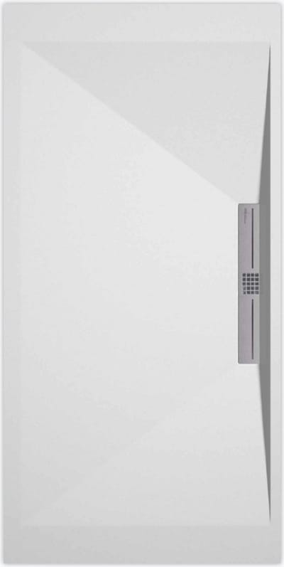 Sanifun douchebak Stone Side White Smooth 1100 x 700 S