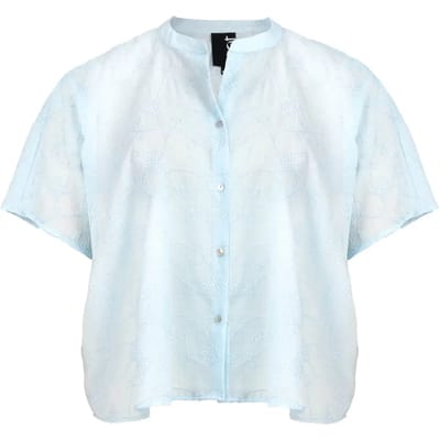 Volledige geborduurde blouse vrouw Mat Fashion