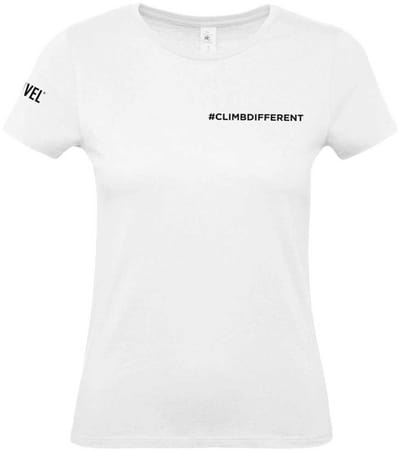 Grivel Climbdifferent T-shirt Met Korte Mouwen Wit S Vrouw