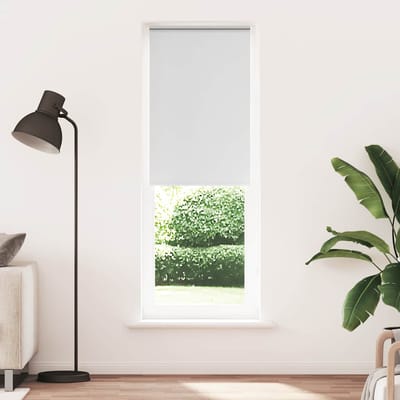vidaXL - Rolgordijn - verduisterend - 75x210cm - stofbreedte - 70,7 - cm - wit