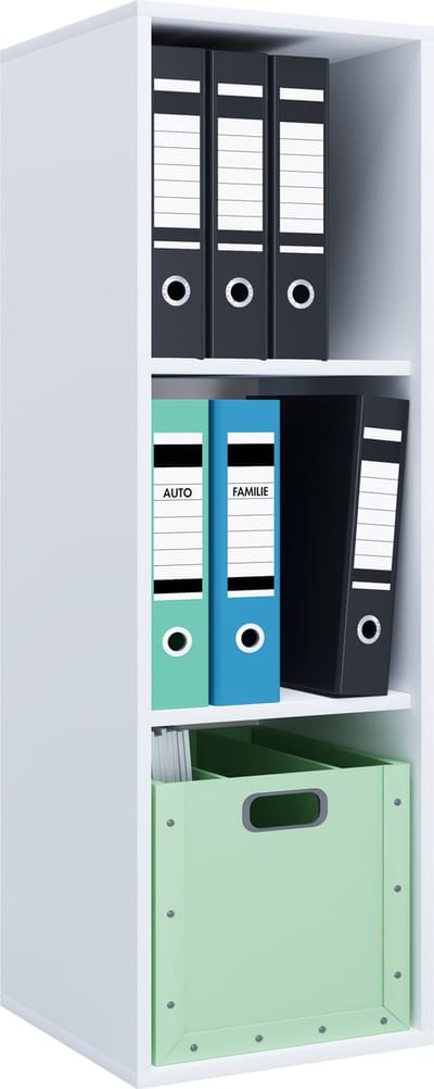 Houten kantoorstandaard boekenkast archiefkast boekenkast Lona l 3f