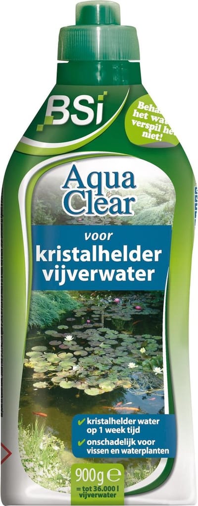 BSI - Aqua Clear - Heldermaker voor vijvers en zwemvijvers met 3-voudige werking - 900 g