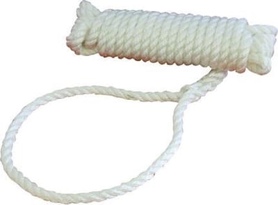 Talamex Superlene Landvast Ø 12 mm 12 meter lang - Wit