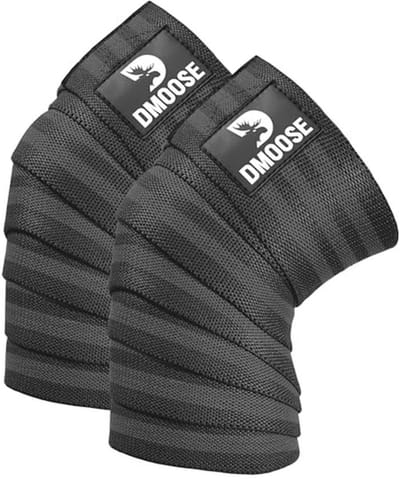 Compressie Kniewraps voor Gewichtheffen en Fitness - Verbeter Gewrichtsstabiliteit en Trainingsprestaties