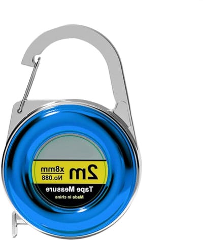 Zacht meetlint - Lichaamsmeetlint draagbaar - Naaien en meten - Niet-vervormbare band - 200 cm - Blauw