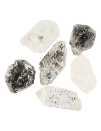 Herkimer diamant per stuk 1 - 1,5 gram