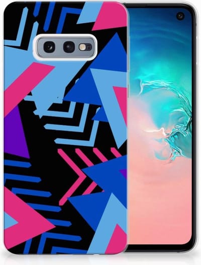 Samsung Galaxy S10e TPU Hoesje Funky Triangle