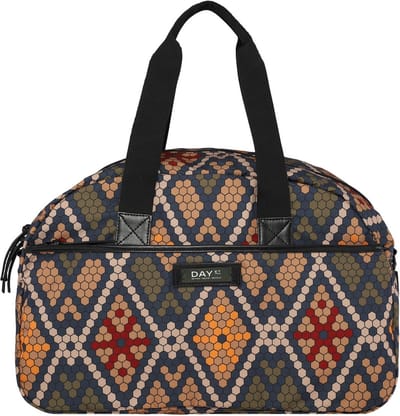 DAY ET Schoudertas Sporttas Gweneth Print Weekend Bag Multi Colour Blauw Veelkleurig