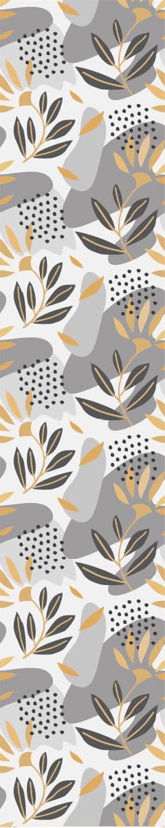 Voorgelijmd vliesbehang - Scandinavisch design in grijstinten - 1 rol van 300x60 cm