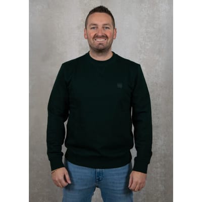 Hugo Boss trui Westart - Open green 343