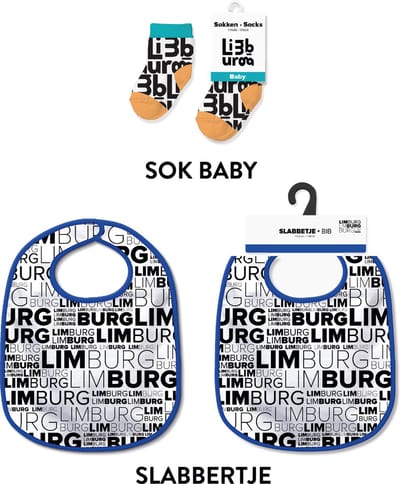Slabbetjes en sokken met tekst - Baby cadeautjes en kraamcadeautjes - Limburg