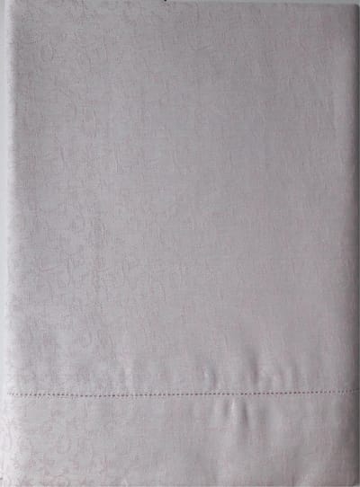 Jaqueline tafelkleed white/rose - 160 x 270 cm
