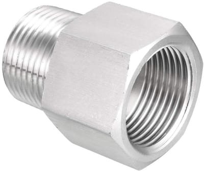 Dailygoods - Pijpfitting Reducer Adapter 3/4 NPT Mannelijk naar 3/4 G Vrouwelijk