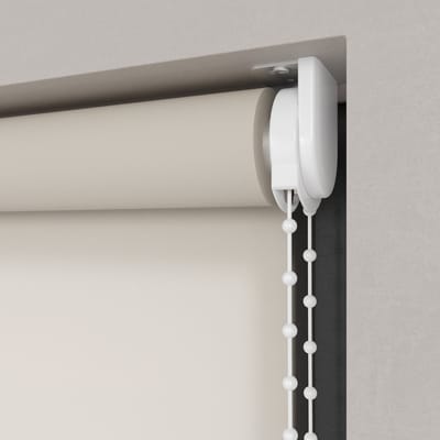 Dutchblinds Rolgordijn - lichtdoorlatend - Beige - 85x190cm - Raamdecoratie op maat