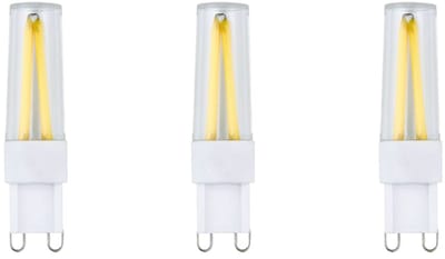 SPL G9 LED Lamp 2.5W Dimbaar - Warm Wit - 200lm - LED Filament T16 Buislamp - 3 Stuks - 2700K - 230 Volt