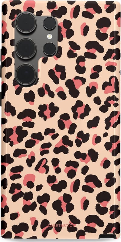 Casetastic Hoesje Geschikt voor Samsung S24 Ultra - Stijlvolle Beschermende Duo-layer Case - Pantermeid