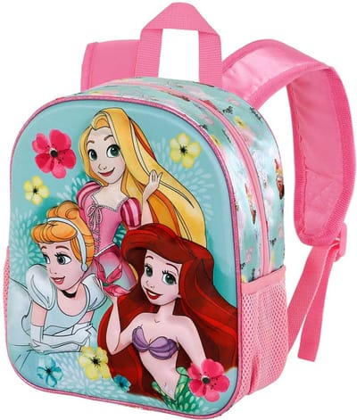 Karactermania - Disney - Princess Schattig - Kleine 3D Rugzak voor Peuters Kleuters Blauw