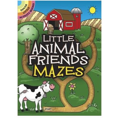 Little Animal Friends Mazes - Fran Newman-D'Amico