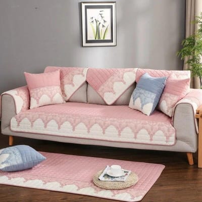 Polyester Stof Bankhoes Universele Bankhoes Antislip Bankhanddoek Sliphoes Kussen Sectie Bankhoezen Voor Woonkamer W70xL70cm 1pcs