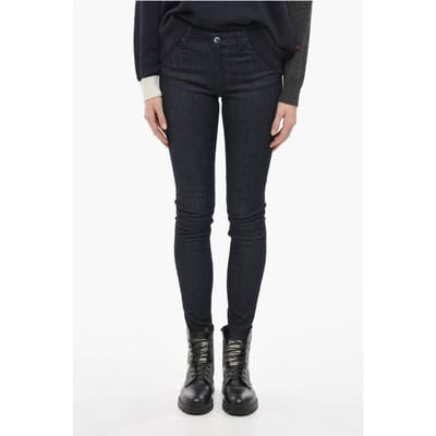 Skinny Fit Denim in Middernachtblauw