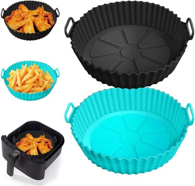 Bakvoering – Siliconen Airfryer Voeringen – Geschikt voor airfryer en magnetron