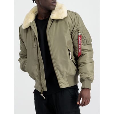 Alpha Industries Heren Injector III Vliegtuigjack in Groen