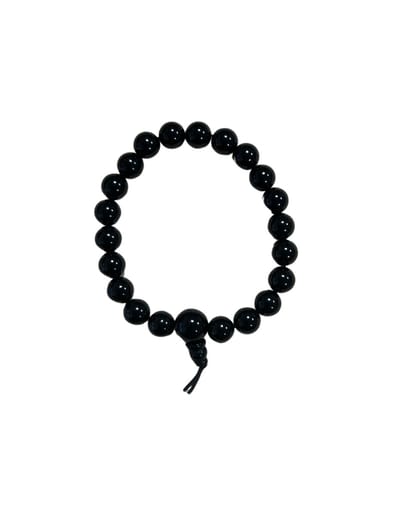 Onyx powerbead armband