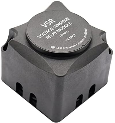 12V 125A Spanningsgevoelig Relais - Dubbele Accu Isolator voor Voertuigen