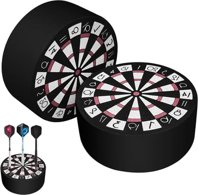 Dart Holder Set van 2 Stuks, Mini Dart Station voor Wandmontage, Ruimtebesparende Opberging voor Soft en Steel Tip Darts, Ideaal voor Thuisgebruik en Dart Competities