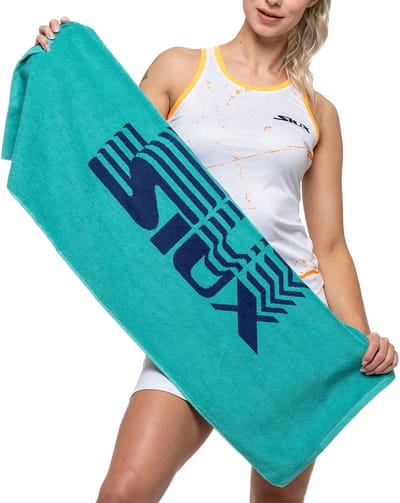 Padel Handdoek - Sport Handdoek - Tijdens Padel - Zacht Absorberend - Grijs