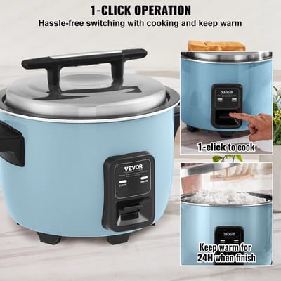 Wentink Mo rijstkoker - rijstjoker met stomer - rijstkoker magnetron - rijstkoker pfasvrij - 13 Liter rijstkoker