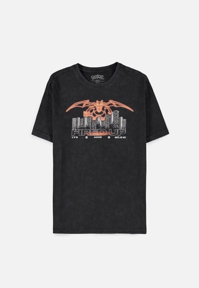 Pokémon - Charizard Heren T-shirt - M - Zwart