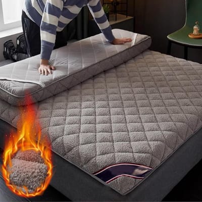 Vloermatras Futon - Draagbare Matras - Ruimtebesparend Slapen - Ergonomisch Ontwerp - Volledige Maat - Katoen