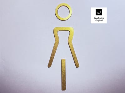 Pictogram kleedkamer of toilet - ELEGANT GOUDKLEUR - VROUW 3D - Hoogwaardig Acryl bord - Zelfklevend - Pictogram - Deurbord - Dames kleedkamer of toilet