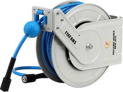 Hogedrukreiniger Slanghaspel met Automatische Terugspoeling - 60 ft, 3600 PSI