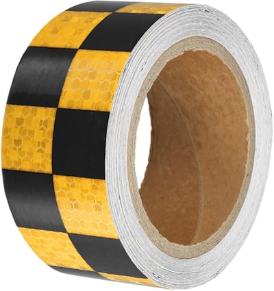 Cosensi- Reflecterende Tape 5cmx10m - Reflecterende Band - Zelfklevende Reflector - Veiligheidswaarschuwing - Weerbestendig - Hoge Zichtbaarheid - Waarschuwingsstickers
