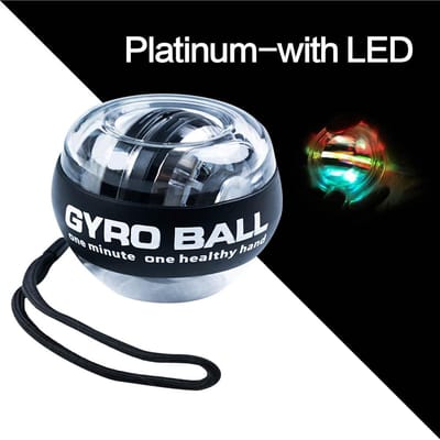 Powerball Polstrainer Bal Polsversterker Gyro Zelfstartend Ontworpen Onderarmtrainer Gyro Bal voor het Versterken van Spier Praktisch Gebruik