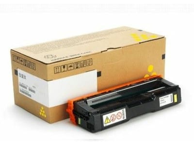 Ricoh 407719 toner cartridge geel hoge capaciteit (origineel)