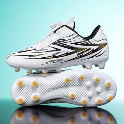 Nieuwe Originele Voetbalschoenen voor Kinderen TF Comfortabele Sportschoenen Antislip Voetbalschoenen Trendy School Trainings Voetbalschoenen voor Kinderen 30 gray