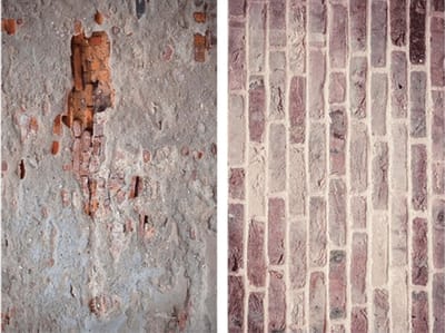 DW4Trading Dubbelzijdige Vinyl Achtergrond - Food en Product Fotografie - Backdrop - 87x57 cm - Steen
