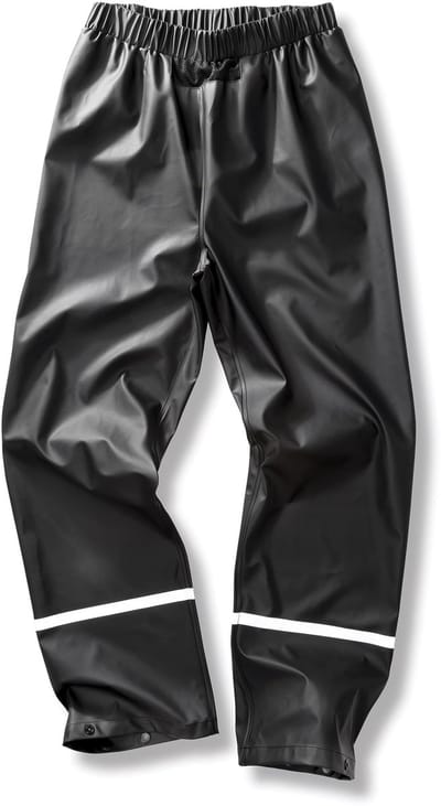 Result Prism PU Waterproof Trouser with Reflective Bands & Recycled Backing RT916 - Black - XXL