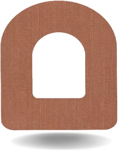 tinsulin - fixtape pleister voor Omnipod beige - set van 20 stuks