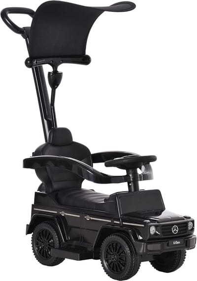 3-in-1 Loopauto Duwauto voor Kinderen 12-36 Maanden