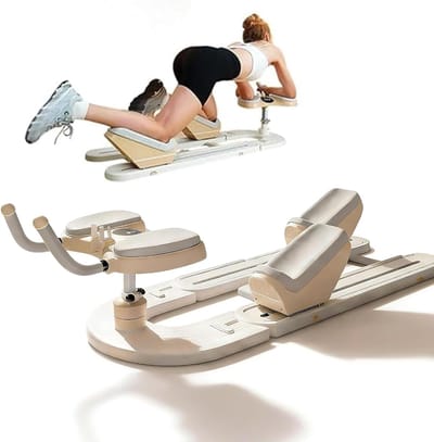 Rugdraai Trainer - Core Trainer - Mobiliteit Verbeteren - 3 Hoogte standen - 124x45.5x32 cm - Zwart