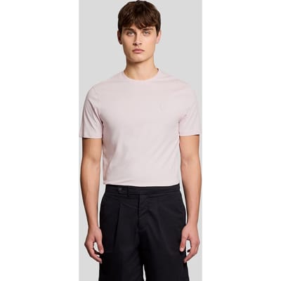 Lyle & Scott - Shirt Lichtroze Lyle&scott Superfine T-shirt T-shirts Lichtroze Ts2255ton