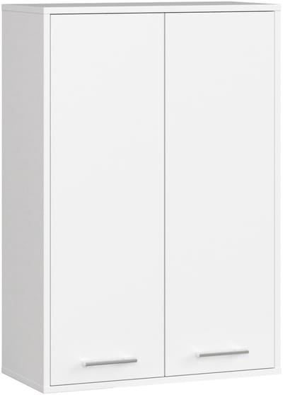 Hangende Badkamerkast FIN H934 W64 met 2 Deuren / AKORD Furniture Factory / Wit / 64 x 94 x 30 cm