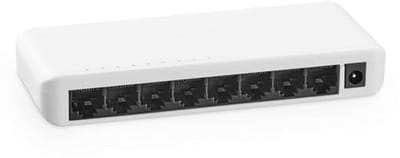 8-poorts Gigabit Unmanaged Ethernet-switch - Netwerkhub voor thuiskantoor met 8 x 100/1000 Mbps poorten